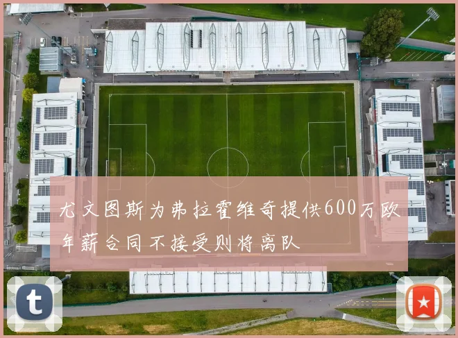 尤文图斯为弗拉霍维奇提供600万欧年薪合同不接受则将离队
